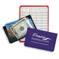 ATM Booklet w/Clear Back Pocket